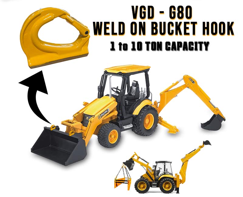 VGD G80 Weld On Hooks