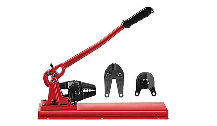 3 in 1 Bench Swager, bolt cutter, cable cutter