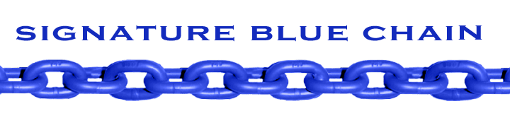 VGD VQ G100 Blue Powder Coated Chain