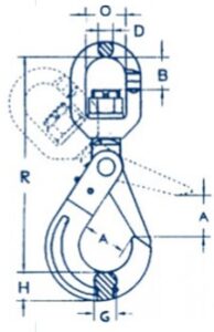 G10 SL Swivel Dimension diagram