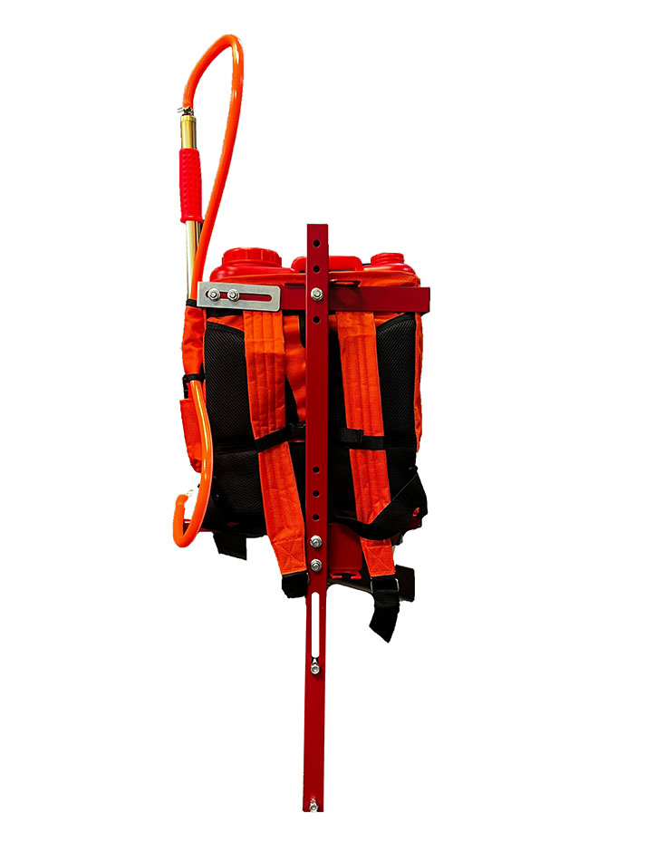 VGD Rack back side with pack