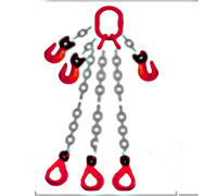VGD - Chain Sling of a DOSA (Double Leg, Oblong Master Link, Slip Hook, Adjuster)