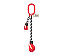 VGD - Chain Sling of a SGG ( Single Leg, Oblong Master Link, Grab Hooks, Adjuster)